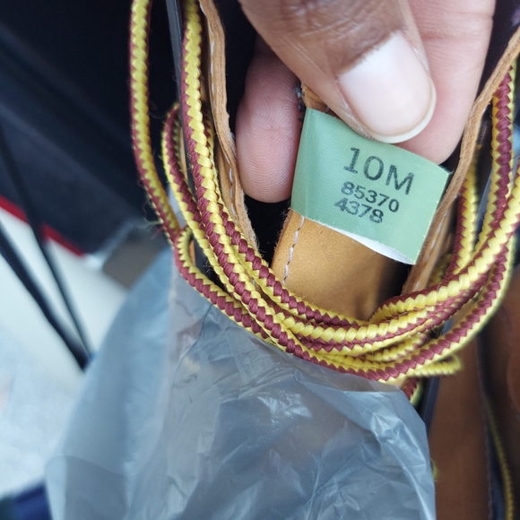 Timberland Wedge Heel Boots Leather Sz 10m - Picture 14 of 16